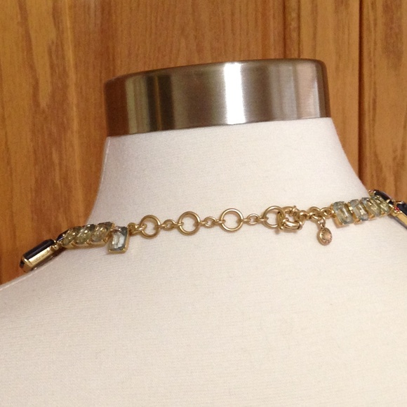 J CREW-Cluster Drop Stone Statement- Perfect Shape - Picture 2 of 4